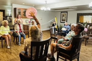 Moraine Ridge Senior Living Facility Library Gallery Photo