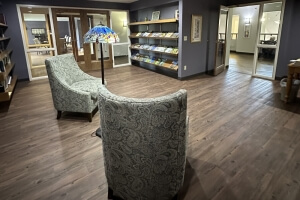 Moraine Ridge Senior Living Facility Library Gallery Photo